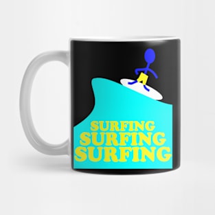 Surfing The Waves Mug